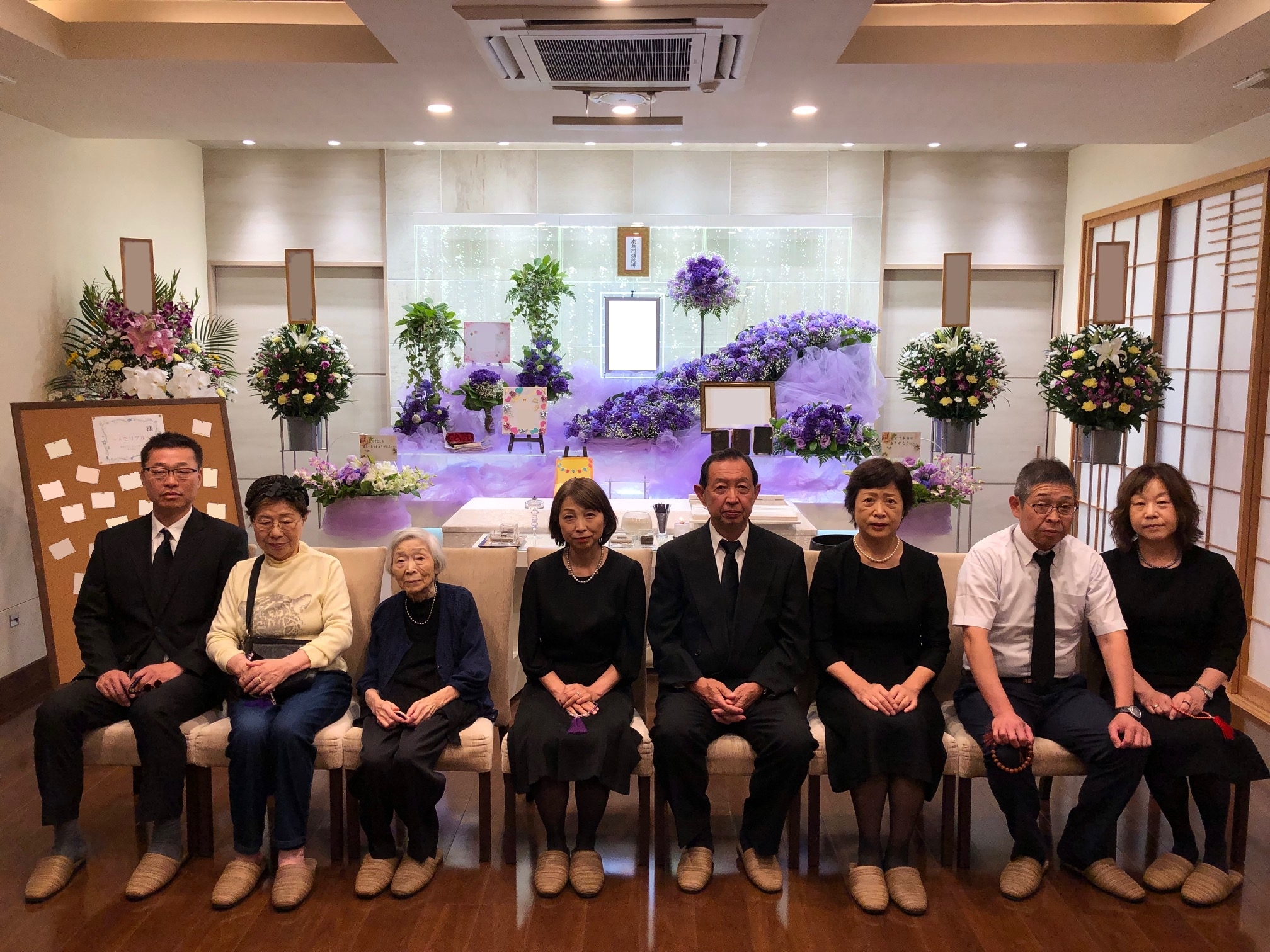 担当者の方々の優しい丁寧な対応に心がやわらぎました。