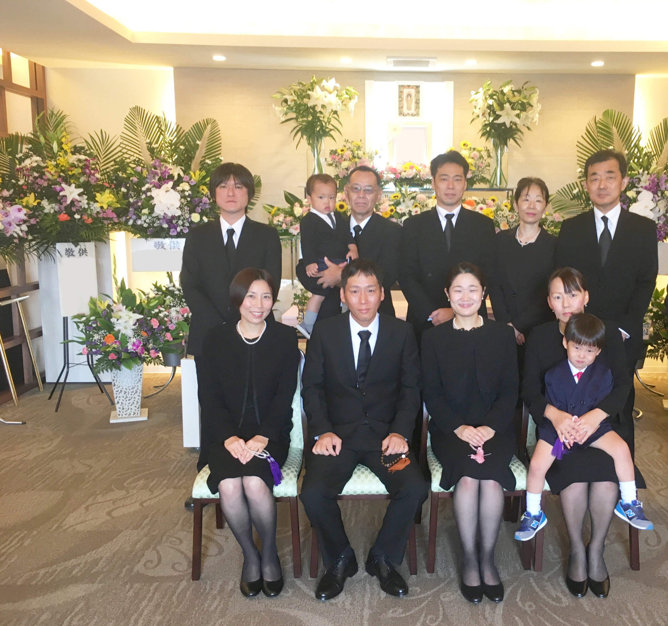千の風さんにお願いして本当に良かったです。