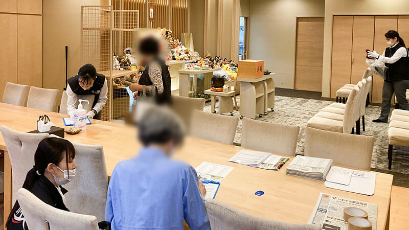 家族葬 千の風 宝塚歌劇場前ホール　2023年5月30日開催のイベント写真です。