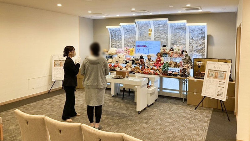 家族葬 千の風 生野勝山ホール　2023年7月23日開催のイベント写真です。