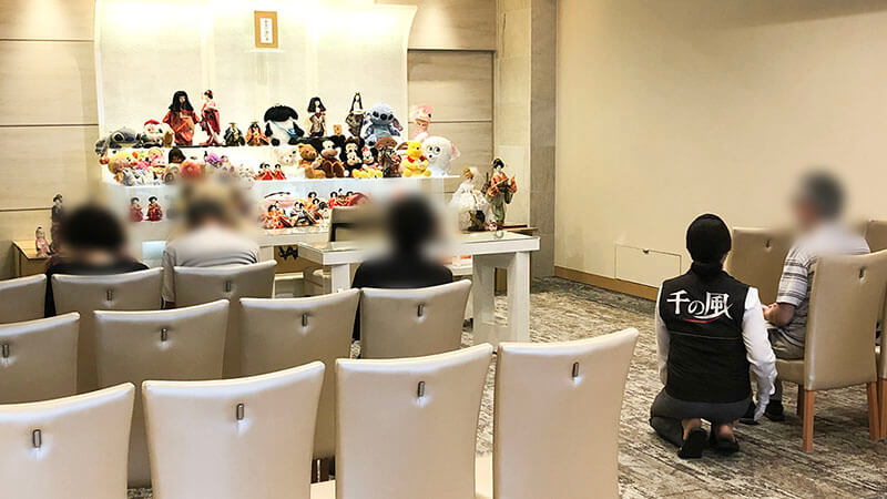 家族葬 千の風 東大阪八戸ノ里ホール　2023年7月29日開催のイベント写真です。