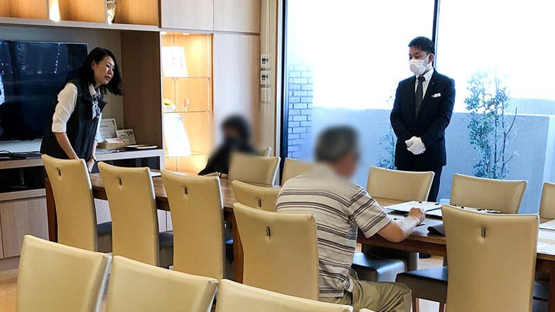 家族葬 千の風 東大阪八戸ノ里ホール　2023年7月29日開催のイベント写真です。