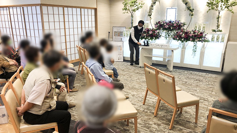 家族葬 千の風 豊中服部ホール　2023年9月23日開催のイベント写真です。