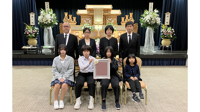 安心して葬儀が行えました。