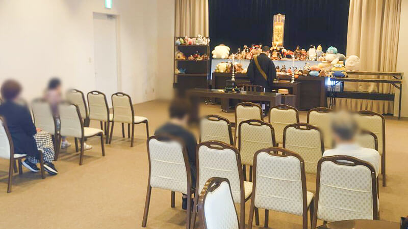 家族葬 千の風 池田ホール　2024年7月15日開催のイベント写真です。