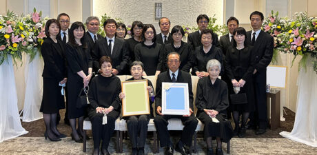 葬儀事例を頂いた、お客様の写真です。