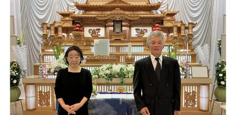 葬儀事例を頂いた、お客様の写真です。