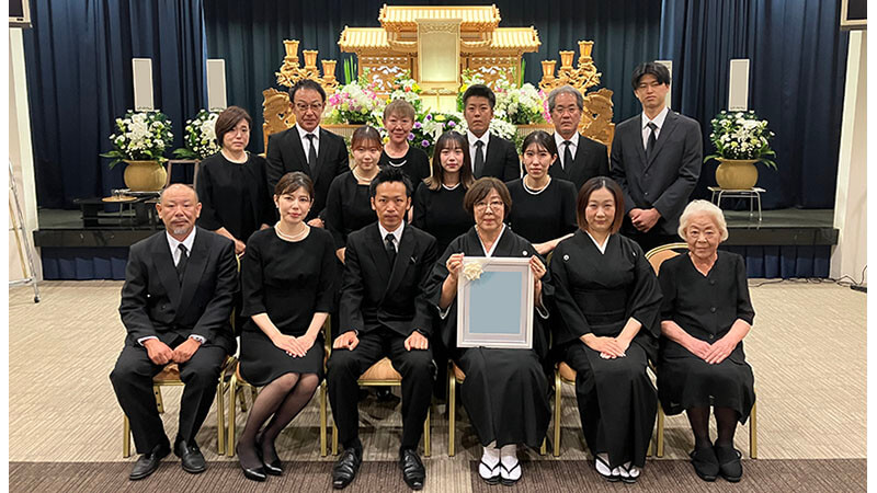 故人も喜んでいると思います。ありがとうございました。