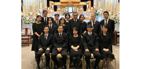 葬儀事例を頂いた、お客様の写真です。