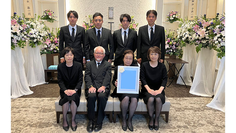 アットホームな、とても良いお式をさせていただきました。