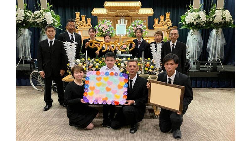 明るく故人を送り出す事が出来て、本当に良かったです。