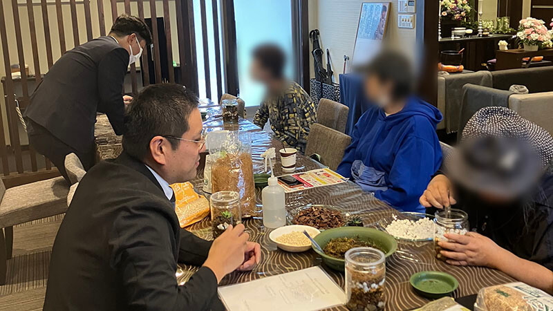 家族葬 千の風 八王子斎場くぬぎだ　2024年10月26日開催のイベント時の写真です。