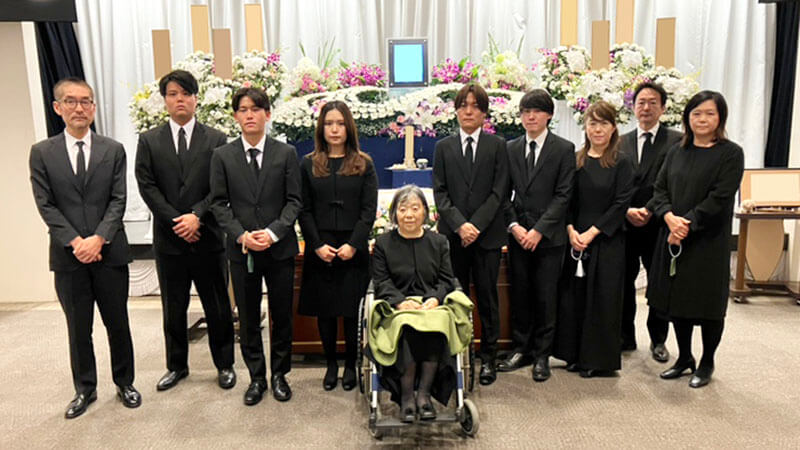 安心して父を送ることができました。