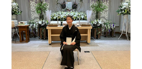 葬儀事例を頂いた、お客様の写真です。