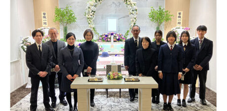 葬儀事例を頂いた、お客様の写真です。