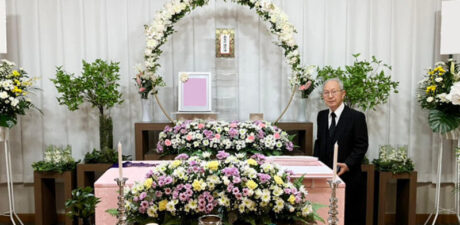 葬儀事例を頂いた、お客様の写真です。