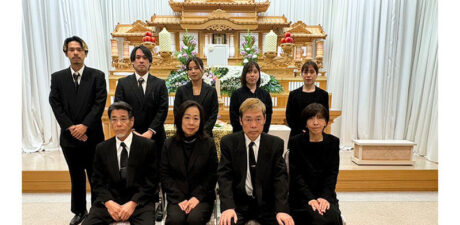 葬儀事例を頂いた、お客様の写真です。