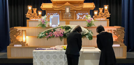 葬儀事例を頂いた、お客様の写真です。